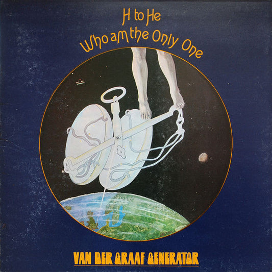 Image of Front Cover of 3724094E: LP - VAN DER GRAAF GENERATOR, H to He - Who Am the Only One (Charisma Pink; CAS1027   , UK 1970, Gatefold) Edge and Ring Wear, Company Inner  G+/G+