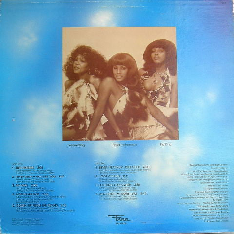 Image of Back Cover of LP - VG/G - SILVER, PLATINUM AND GOLD, Silver, Platinum And Gold (Farr Records; Fl-1001-DJ, US 1976, Picture Sleeve), Long light marks on vinyl, plays G+/VG.,  - 4046283S