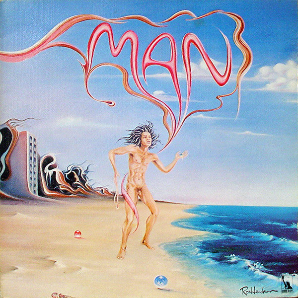 Image of Front Cover of 4724123E: LP - MAN, Man (Liberty; LBG83464, UK 1971, Gatefold, Textured)   VG/VG+