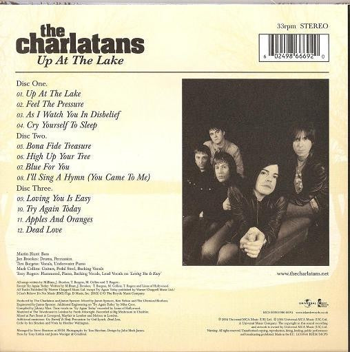 Image of Back Cover of 3x7" - VG+/VG - THE CHARLATANS, Up At The Lake (Universal; MCS 60093, UK 2004, Slipcase, 3 Inners), ,  - 4216157C