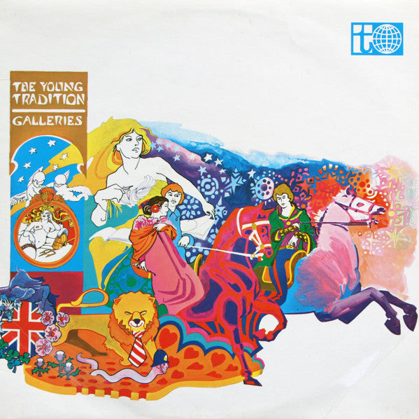 Image of Front Cover of 2524113E: LP - THE YOUNG TRADITION, Galleries (Transatlantic; TRA172, UK 1968)   VG/VG