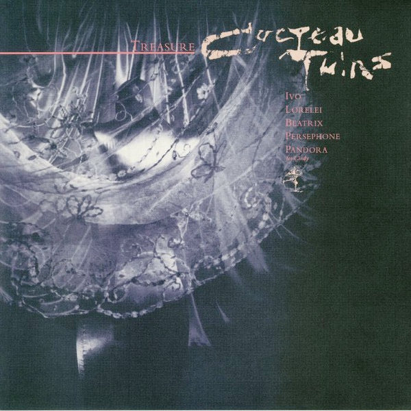 Image of Front Cover of LP - VG+/VG - COCTEAU TWINS, Treasure (4AD; CAD3710, Europe 2018 Reissue, Textured Sleeve, Inner), ,  - 3126216E