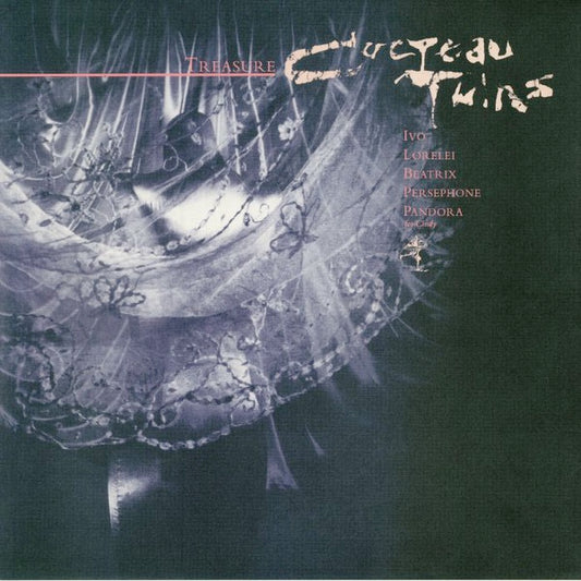 Image of Front Cover of LP - VG+/VG - COCTEAU TWINS, Treasure (4AD; CAD3710, Europe 2018 Reissue, Textured Sleeve, Inner), ,  - 3126216E