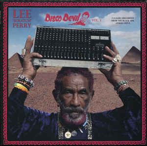 Image of Front Cover of LP - NEW/NEW - LEE "SCRATCH" PERRY, Disco Devil Vol. 1 (Studio 16; STU16LP 003, UK 2018 Reissue), , 5 Classic Discomixes from The Black Ark Studio 1977-1979, featuring 12" Upsetters mix for dub classic "Disco Devil".  - 2416523C