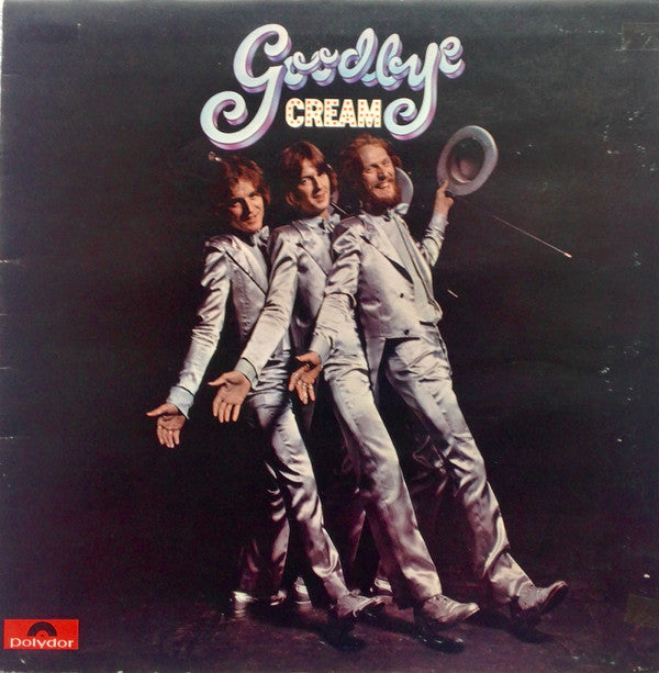 Image of Front Cover of LP - VG/VG - CREAM, Goodbye (Polydor Red Label; 583053, UK 1969, Gatefold), Sticker Damage To Sleeve,  - 2726140E
