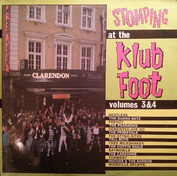 Image of Front Cover of 2xLP - VG+/VG+ - VARIOUS, Stomping at the Klub Foot Vols 3 and 4 (Head; ABCLP8, UK 1986, Gatefold), Strong VG+,  - 0626115E