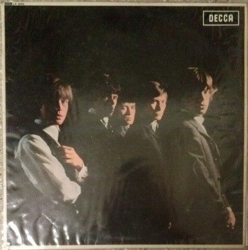 Image of Front Cover of LP - G/G - THE ROLLING STONES, The Rolling Stones (Decca Red Unboxed, Label Y on Discogs; LK 4605, UK 1964, Flipback Sleeve - B1 on Discogs, 2nd Pressing Mono, I Need You Baby listing), Light marks and hairlines, Sleeve has seam splits to the middle of top and bottom of sleeve, Creases and damage to flipback. ,  - 2716096C