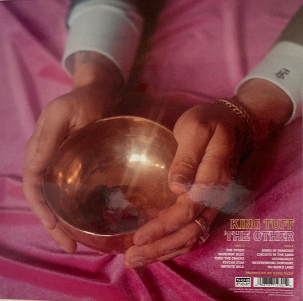 Image of Back Cover of 0646102S: LP - KING TUFF, The Other (Sub Pop; SP1230, US 2018, Poster) Edge Wear  EX/EX