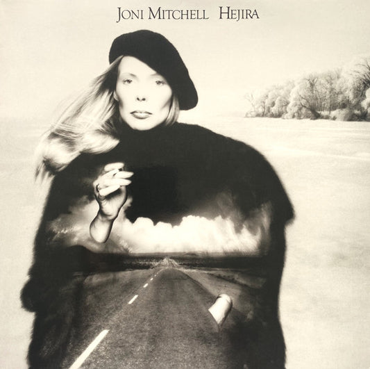 Image of Front Cover of LP - VG+/VG+ - JONI MITCHELL, Hejira (Rhino / Asylum; 8122795858, Europe 2014 Reissue, Gatefold, Inner, 180 Gram Vinyl, Remastered), ,  - 2746173S