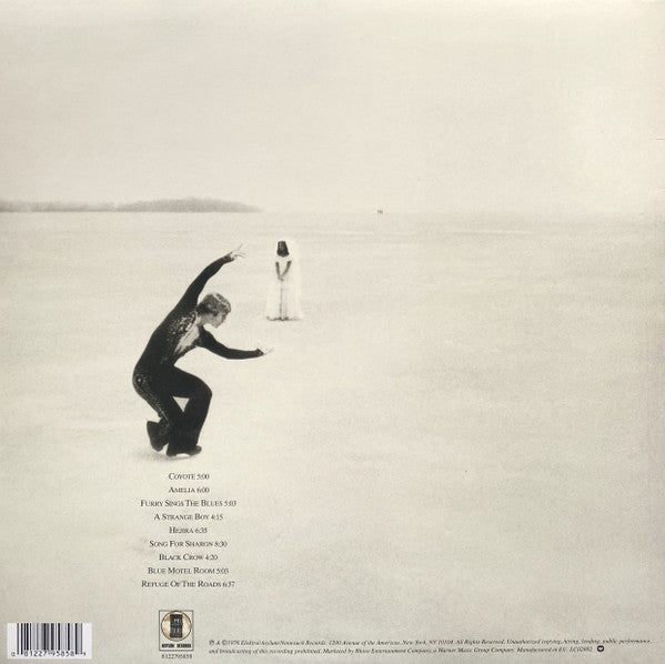 Image of Back Cover of LP - VG+/VG+ - JONI MITCHELL, Hejira (Rhino / Asylum; 8122795858, Europe 2014 Reissue, Gatefold, Inner, 180 Gram Vinyl, Remastered), ,  - 2746173S