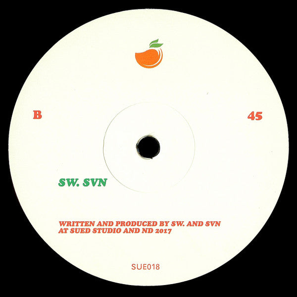 Image of Back Cover of 12" - /VG+ - SW. / SVN, Untitled (SUED; SUE018, Germany 2017, Plain Sleeve), faint rub mark - still VG+,  - 2246133S