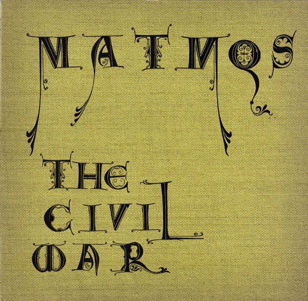 Image of Front Cover of LP - VG+/EX - MATMOS, The Civil War (Matador; Ole 590-1, US 2003, Picture Sleeve, Booklet), Looks Unplayed,  - 2426056E
