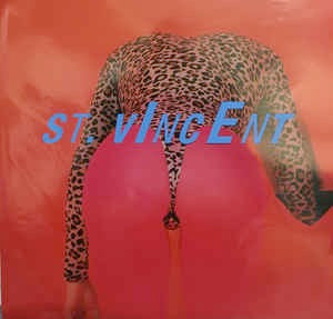 Image of Front Cover of 4445058S: LP - ST. VINCENT, Masseduction (Loma Vista; LVR00225, Europe 2017, Printed Plastic Sleeve, Booklet, Poster, Stickers, Pink Vinyl)   VG+/VG+
