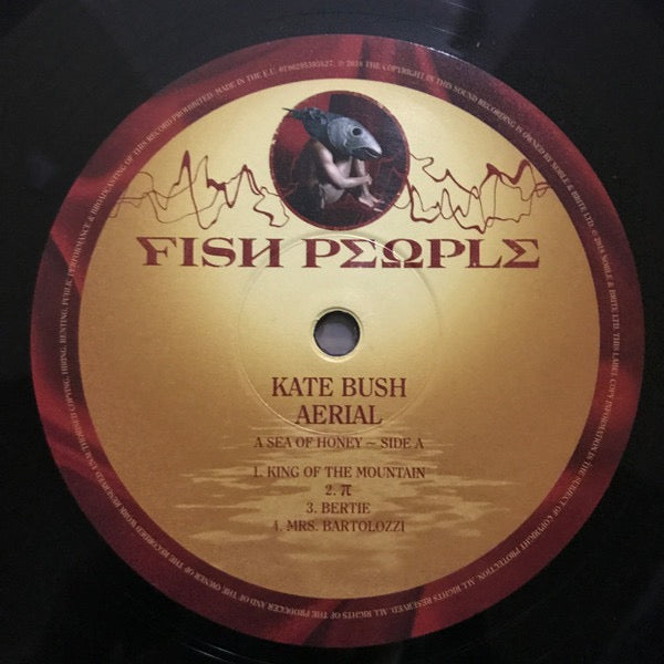 Image of Label Cover of 2xLP - EX/EX - KATE BUSH, Aerial (Fish People; 0190295593827, UK 2018 Reissue, Gatefold, Booklet, 180 Gram Vinyl, Remastered), Seal opened instore, still in hype stickered shrinkwrap.,  - 3126308E