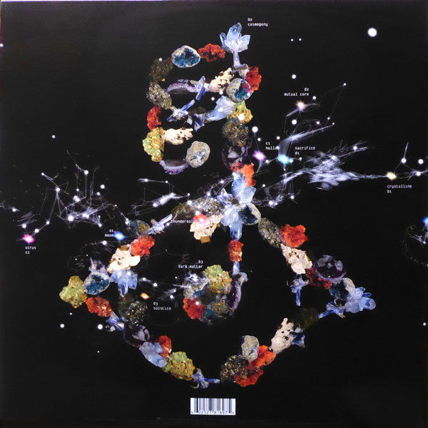 Image of Back Cover of 2xLP - VG+/VG - BJORK, Biophilia (Polydor; 2781697, Europe 2011, Gatefold, 2 Inners, 180 Gram Vinyl), Light marks, feint ring wear,  - 3646332S