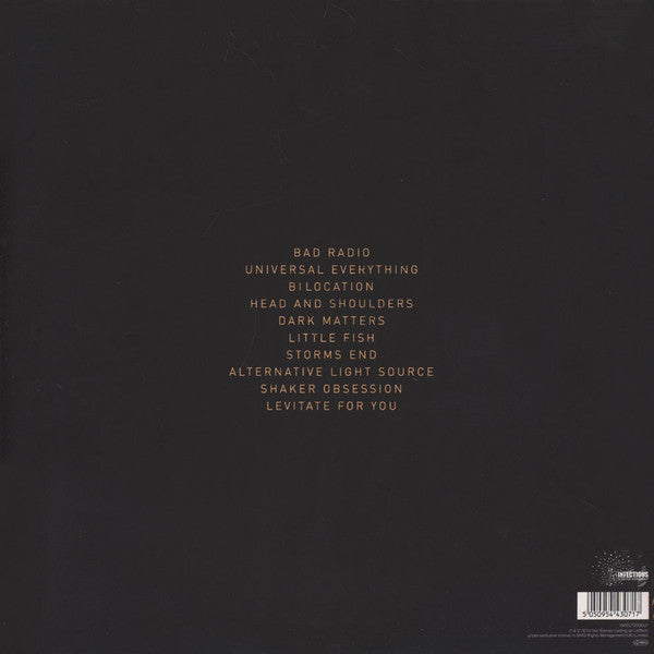 Image of Back Cover of 5144048S: 2xLP - LEFTFIELD, Alternative Light Source (Infectious; INFECT223DLP, UK 2015, Gatefold, 2 Inners) Opened Instore, Still In Shrinkwrap  VG+/EX