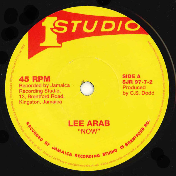 Image of Label Cover of 7" - EX/EX - LEE ARAB / CEDRIC "IM" BROOKS, Now / The Chicken (Soul Jazz Records ; SJR 97-7-2, UK 2004, Company Sleeve), ,  - 3826316E