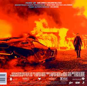 Image of Back Cover of 2xLP - VG+/VG+ - HANS ZIMMER & BENJAMIN WALLFISCH, Blade Runner 2049 (Original Motion Picture Soundtrack) (Epic; 19075803641, Europe 2017, 2 Inners), Still in shrinkwrap.,  - 3616396C