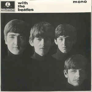 Image of Front Cover of LP - VG/VG+ - THE BEATLES, With The Beatles (Parlophone; PMC 1206, UK 2014 Reissue, Glossy Flipback Sleeve, No Brochure Insert, Mono, 180 Gram Vinyl, Remastered), Small stain on rear cover, otherwise VG+. Nice clean disc.,  - 3746130S