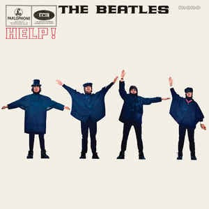 Image of Front Cover of LP - VG+/VG+ - THE BEATLES, Help! (Parlophone; PMC 1255, Worldwide 2014 Reissue, Glossy Flipback, No Brochure Insert, 180 Gram Vinyl, Mono, Remastered), Nice clean copy.,  - 3746129S