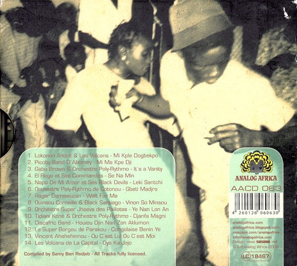 Image of Back Cover of CD - VG+/VG - VARIOUS ARTIST, African Scream Contest (Analog Africa; AACD 063, Germany 2008, Card Slipcase with Digipak inside, Booklet), ,  - 3916006C