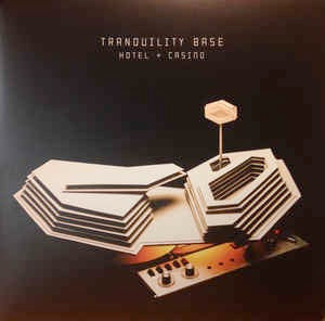 Image of Front Cover of LP - NEW/NEW - ARCTIC MONKEYS, Tranquility Base Hotel + Casino (Domino; WIGLP339, UK 2018, Gatefold, Booklet, 180 Gram & Download), , Arctic Monkeys returned in 2018, with Tranquility Base Hotel and Casino. Produced by James Ford and Alex Turner, the album was recorded in Los Angeles, Paris and London. Their first release since 2013 s AM finds the band intent on continuing to explore new musical terrain with each album. Tranquility Base Hotel and Casino ups the ante in a big way; it 