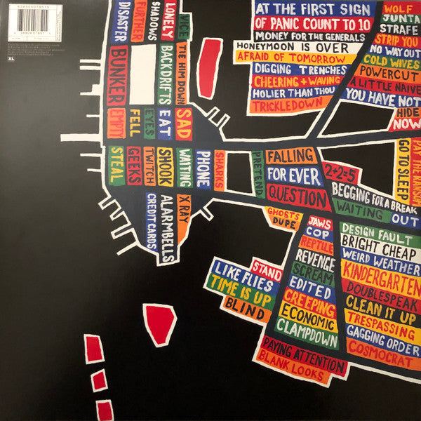 Image of Back Cover of 2xLP - NEW/NEW - RADIOHEAD, Hail To The Thief (XL Recordings; XLLP785, Europe 2022 Reissue, Gatefold, 2 Inners, 180 Gram Vinyl, Download Code), , Stunning sixth album from Oxford's finest sons. Moving slightly away from the heavy electronic influenced last two albums and back towards more intense numbers (a la 'OK Computer'). Angst filled love and hate songs. 'Hail To The Thief' is immersed in dread and paranoia, albeit a more visceral, emboldened dread and paranoia. This is one band 