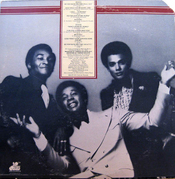 Image of Back Cover of 4045265S: LP - YOUNGHEARTS, Do You Have The Time (20th Century; T-427, UK 1973, Picture Sleeve, Company Inner) Lightest of marks. Strong VG. Cut out corner. Ringwear.  VG/VG