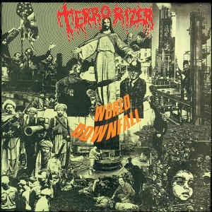 Image of Front Cover of 5113019C: LP - TERRORIZER, World Downfall (Earache; MOSH016FDRUS, Europe 2017 Reissue, Inner)   NEW/NEW