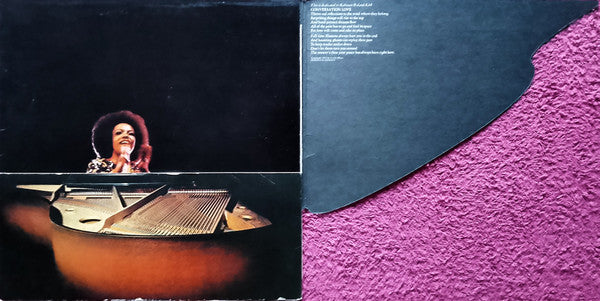 Image of Back Cover of LP - VG/G+ - ROBERTA FLACK, Killing Me Softly (Atlantic ; K 50021, UK 1973, Fold Out Sleeve), Light marks to disc.,  - 2116748C