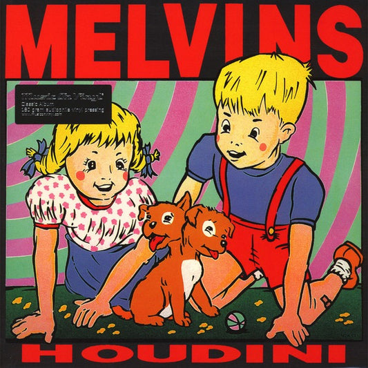 Image of Front Cover of 4854198S: LP - MELVINS, Houdini (Music On Vinyl; MOVLP2130, Europe 2018 Reissue, Gatefold, 180 Gram Vinyl.)   NEW/NEW