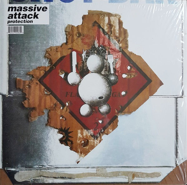 Image of Front Cover of LP - VG+/VG+ - MASSIVE ATTACK, Protection (Wild Bunch; 5700962, Europe 2016 Reissue, Inner, 180 Gram Vinyl), Still In Opened Shrinkwrap,  - 3746080S