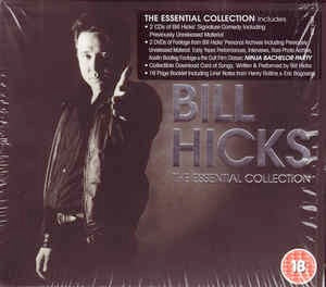 Image of Front Cover of 4xCD - EX/EX - BILL HICKS, The Essential Collection (Rykodisc; RCD 1195 , UK 2010, 2 Cds and 2 DVD), ,  - 2336133E