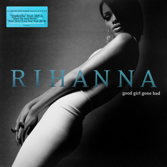 Image of Front Cover of 5144141S: 2xLP - RIHANNA, Good Girl Gone Bad (Def Jam; B0008968-01, US 2007, Insert) with original insert. few minor creases to sleeve  VG/VG+