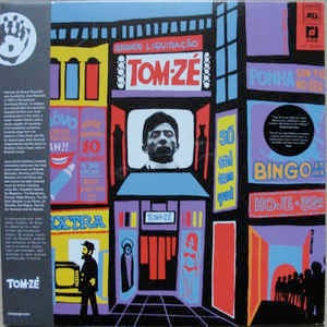 Image of Front Cover of 1334124E: LP - TOM ZE, Grande Liquida  o (MR BONGO; MRBLP075, UK 2011 Reissue)   NEW/NEW