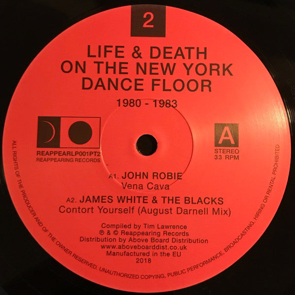Image of Label Cover of 2xLP - VG+/VG+ - VARIOUS, Life & Death On The New York Dance Floor 1980-1983 Part 2 (Reappearing; REAPPAERLP 001PT2, UK 2019, Picture Sleeve, Insert), Still In Opened Shrinkwrap,  - 3326007E