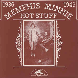 Image of Front Cover of LP - VG+/VG+ - MEMPHIS MINNIE, 1936-1949 Hot Stuff (Magpie; PY 1806, UK 1977, Mono), ,  - 3516249C