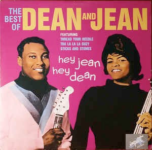 Image of Front Cover of LP - VG/VG+ - DEAN & JEAN, Hey Jean, Hey Dean - The Best Of Dean & Jean (Impact Records; ACT 009, UK 1986), ,  - 0816353C