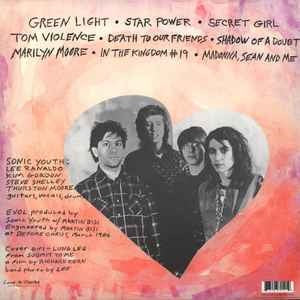 Image of Back Cover of LP - EX/EX - SONIC YOUTH, EVOL (Goofin' Records; Goo 019, US 2015 Reissue, Insert), Still in hype stickered shrinkwrap.,  - 4216434C