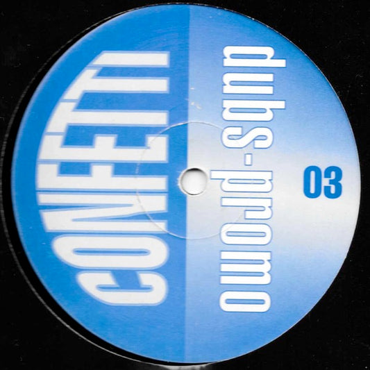 Image of Front Cover of 12" - /VG - CHRIS MACK, Plenty More / Get It (Come) Remix (Confetti Dubs; CODB 03, UK 1997, Promo, Plain Sleeve), Strong VG with only light hairlines.,  - 3346196S