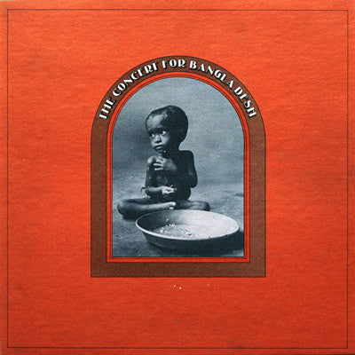 Image of Front Cover of 3xLP - VG+/VG+ - VARIOUS, The Concert for Bangladesh (Apple; STCX3385, UK 1972 Reissue, Box Set, Booklet, 3 Brown Inners, Auto-Coupled. Harrisongs Publishing Side One.), Clean copy, Small corner bump to box and one pen mark to rear, Otherwise nicely intact and still bright orange. Clean glossy discs and crisp booklet ,  - 4815084C
