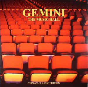 Image of Front Cover of 4615081C: 2xLP - GEMINI, The Music Hall (Chiwax Classic Edition; , Germany 2016 Reissue, Picture Sleeve) Light hairlines on disc, sticker damage and small tears to front of sleeve, wear to corners and edges.  G+/G+