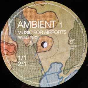 Image of Label Cover of LP - NEW/NEW - BRIAN ENO, Ambient 1 (Music For Airports) (Virgin EMI Records; ENOLP6, Europe 2024 Reissue, Insert), ,  - 6056043S