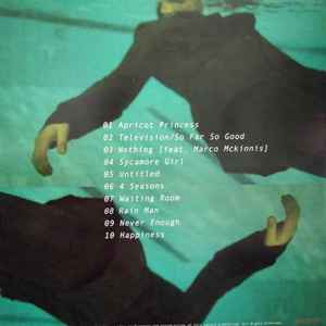 Image of Back Cover of LP - VG+/VG+ - REX ORANGE COUNTY, Apricot Princess (; AP001LP, UK, Europe & US 2018, Booklet, Orange Vinyl), ,  - 3816313C