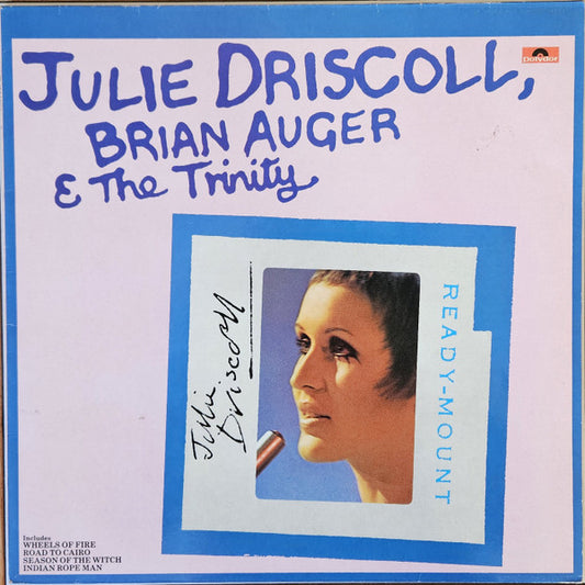 Image of Front Cover of LP - VG/VG+ - JULIE DRISCOLL, BRIAN AUGER AND THE TRINITY, Julie Driscoll, Brian Auger and the Trinity (Polydor; SPELP 41, UK 1980s Reissue), ,  - 2226096E