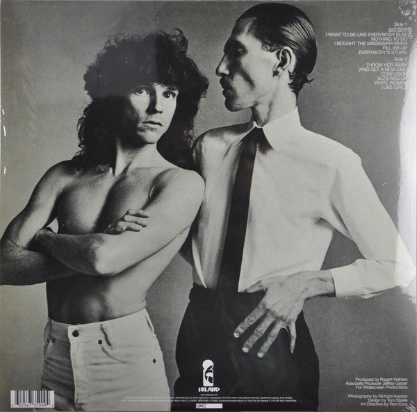 Image of Back Cover of 4725056E: LP - SPARKS, Big Beat (Island; 4735909, Europe 2017 Reissue, Inner, 180 Gram Vinyl)   VG/VG+