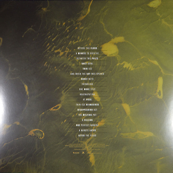 Image of Back Cover of 2244374S: 3xLP - TRENT REZNOR AND ATTICUS ROSS, GUSTAVO SANTAOLALLA, MOGWAI, Before The Flood (Lakeshore/Invada; LSINV178LP, UK 2017, Trifold)   VG+/VG+