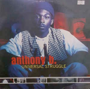 Image of Front Cover of LP - VG/VG+ - ANTHONY B, Universal Struggle (Charm; CRLP 78, UK 1997), Edge Wear,  - 4316146C