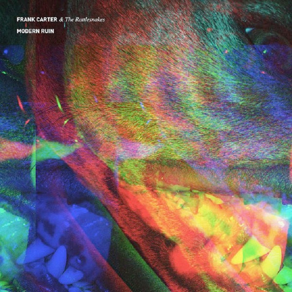 Image of Front Cover of LP - VG/VG - FRANK CARTER & THE RATTLESNAKES, Modern Ruin (International Death Cult; IDC010, Europe 2017, Gatefold, Red Blood/Milk Split Vinyl. Gallows), ,  - 2116693C