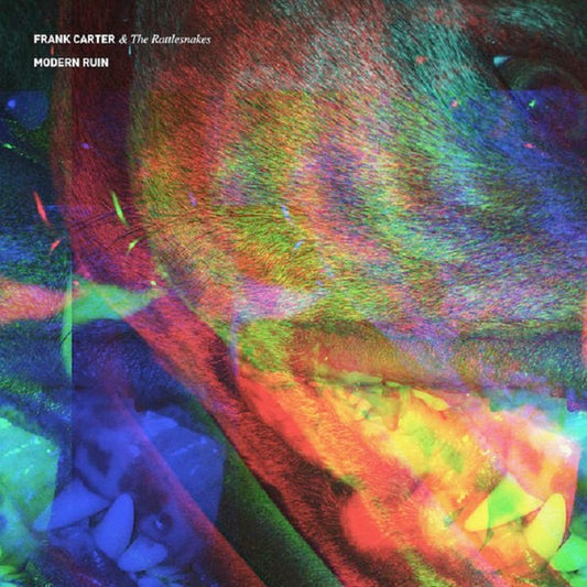 Image of Front Cover of LP - VG/VG - FRANK CARTER & THE RATTLESNAKES, Modern Ruin (International Death Cult; IDC010, Europe 2017, Gatefold, Red Blood/Milk Split Vinyl. Gallows), ,  - 2116693C